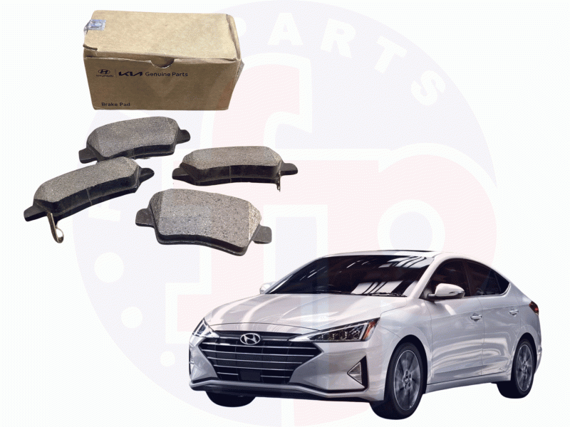 Hyundai Elantra Rear Disc Pad Genuine