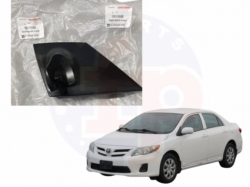 Toyota Corolla 2009-14 Side Mirror Base Lh Genuine