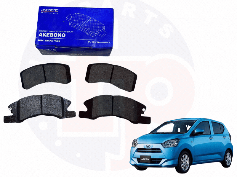 Daihatsu Mira Front Disc Pad D6100 Akebono Japan An-663 Wk