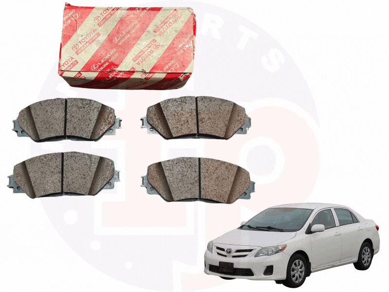 Toyota Corolla 09-25 Front Disc Pad Genuine Automatic 04465-12630
