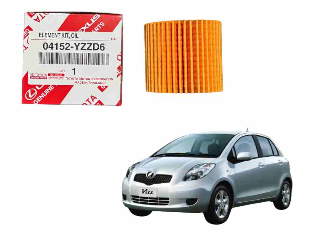 Toyota Vitz Oil Filter Genuine 04152-YZZA6