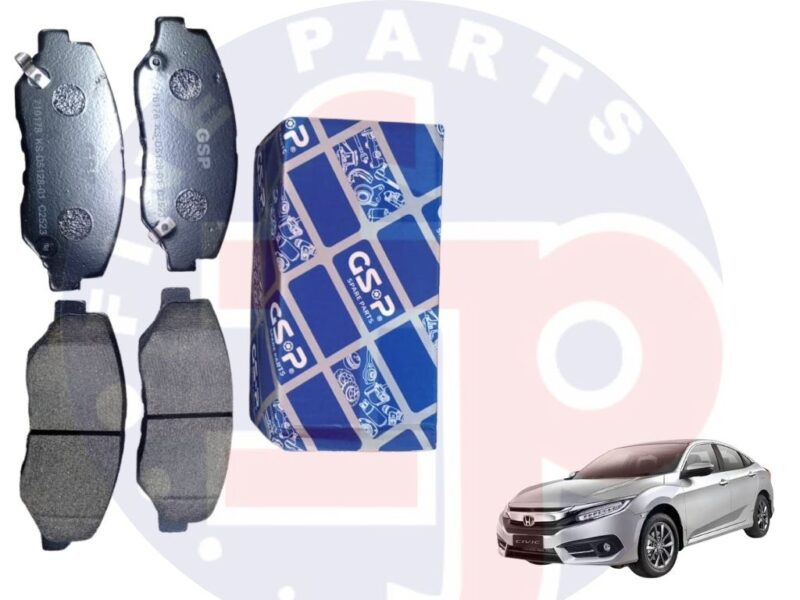 Civic 2016–2025 (X & 11th Generation) with GSP Taiwan Front Disc Pads