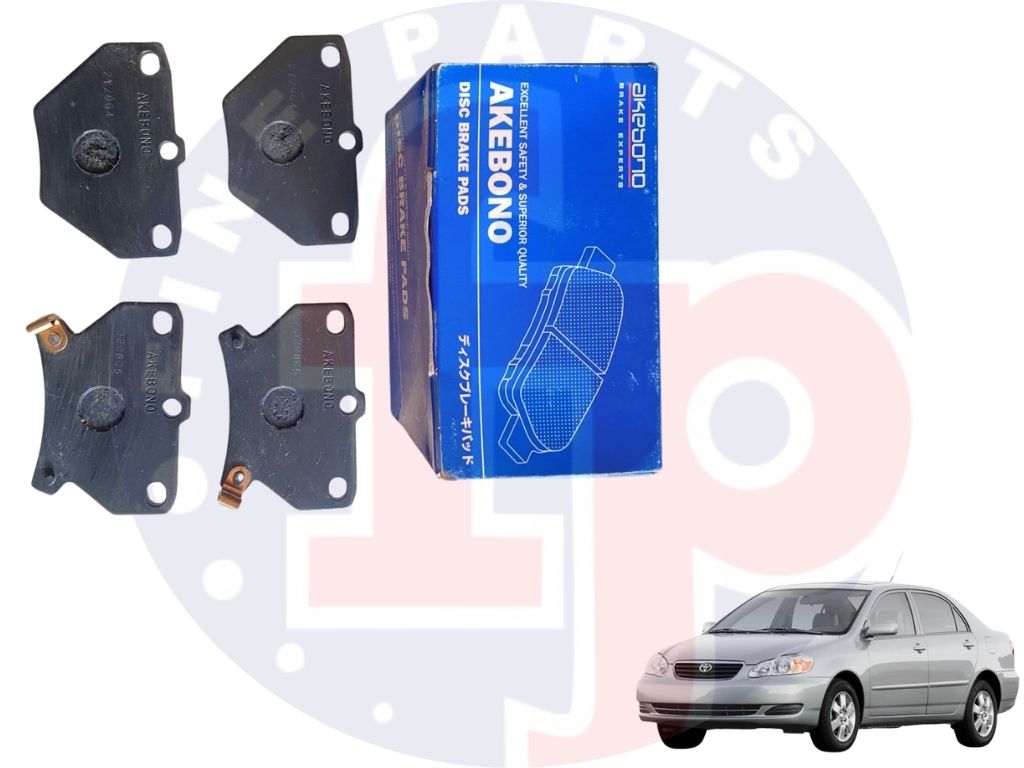 Corolla 2002-2008 Disc Pad Rear Akebono