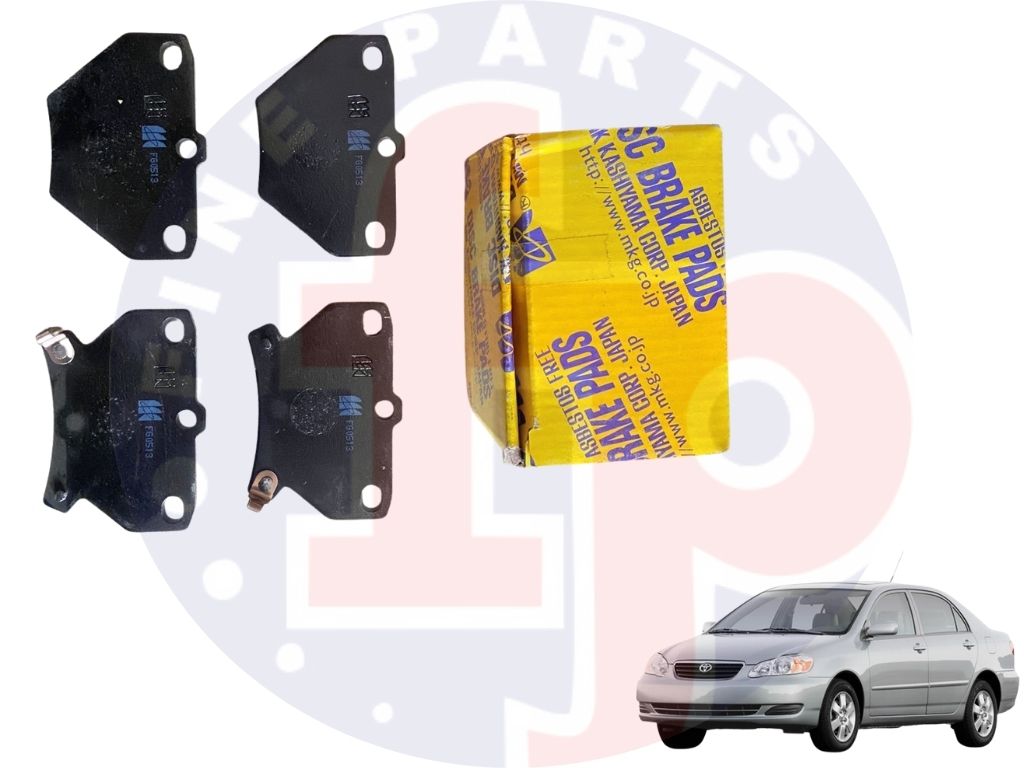 Corolla 2002-2008 Disc Pad Rear Mk Indonesia