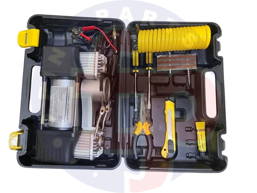 Air Compressor 2Cylinder With Tools